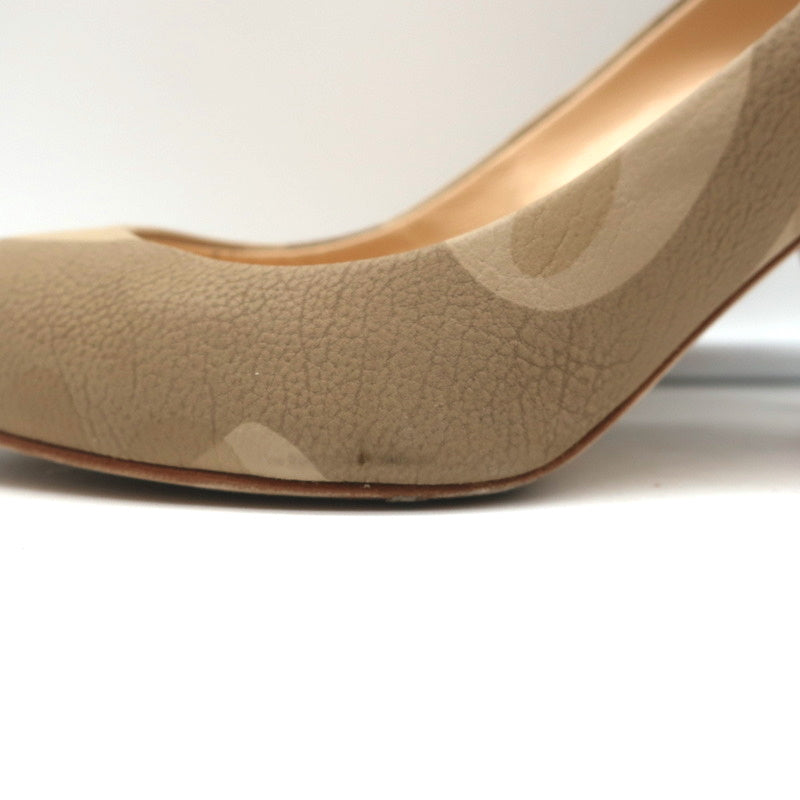 Giuseppe Zanotti Camouflage Pumps Beige Leather Size 36.5 Pointed Toe Heels product image 6, provided for visual reference
