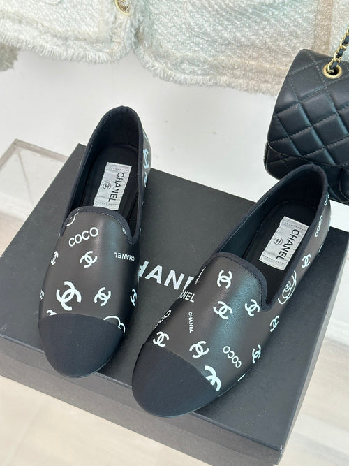 2023 CC double C print loafers-S30 product image 2, provided for visual reference and product detail review