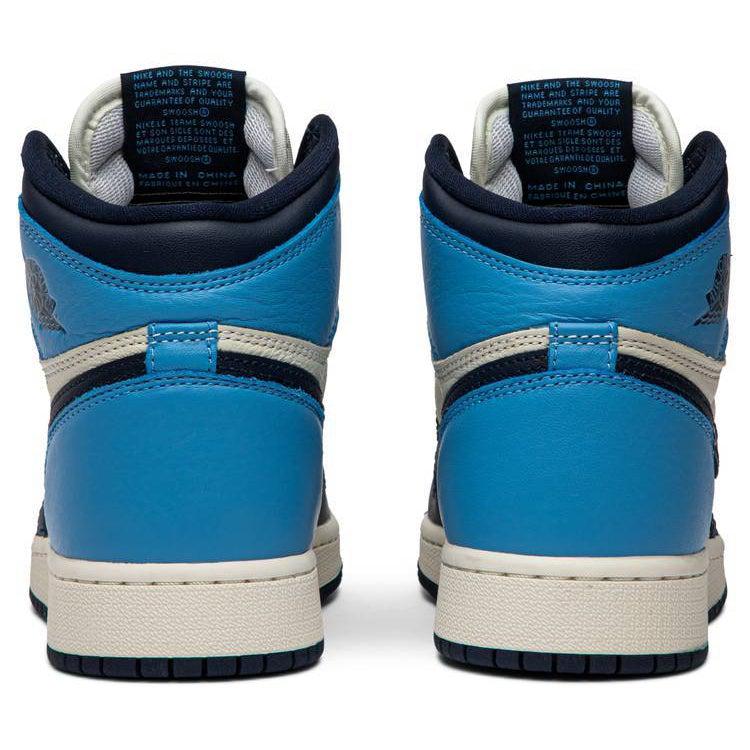 Nike Air Jordan 1 Retro High OG GS 'Obsidian' product image 4, provided for visual reference and product detail review