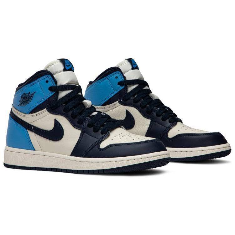 Nike Air Jordan 1 Retro High OG GS 'Obsidian' product image 5, provided for visual reference and product detail review