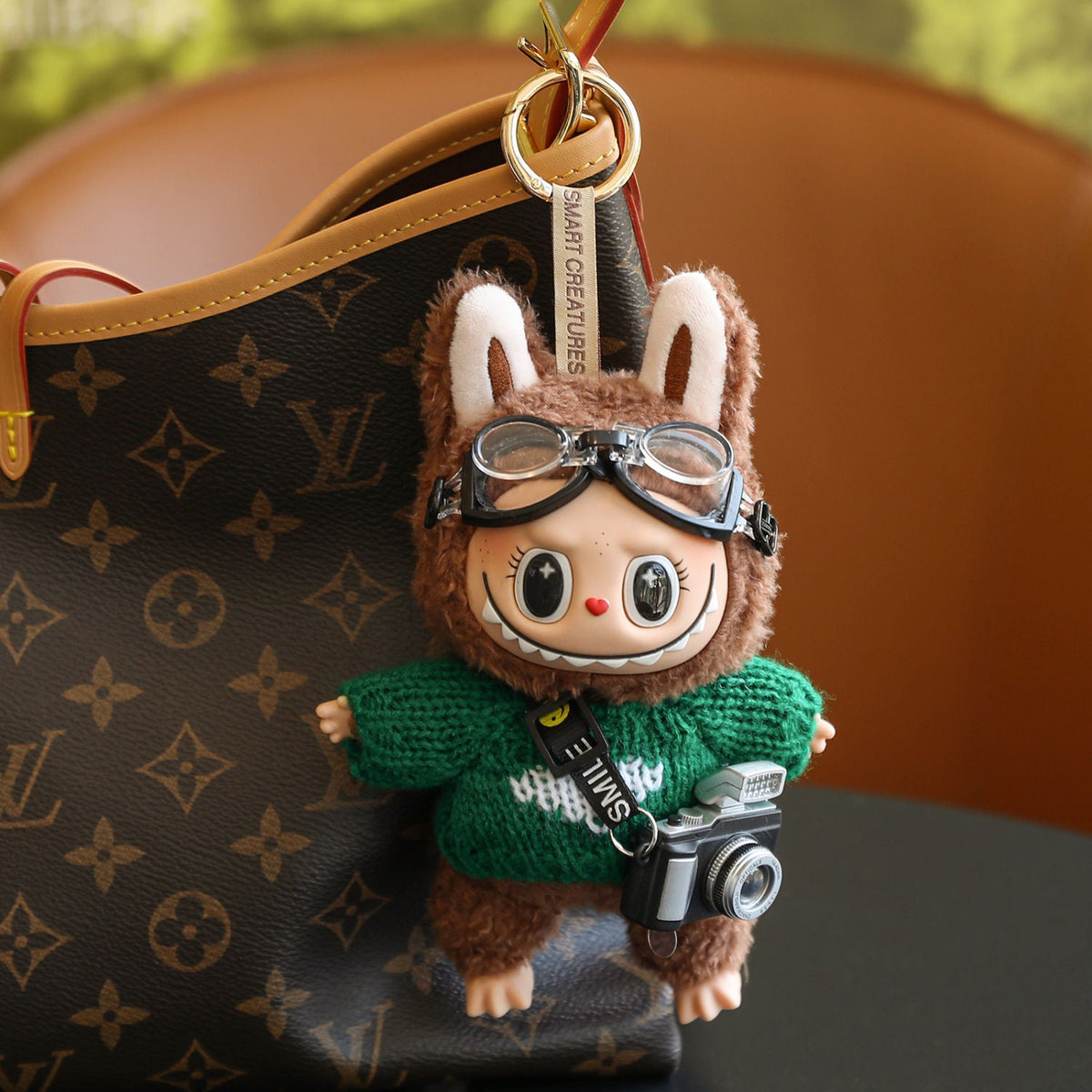 (Baby + clothes) Sitting party baby clothes plush vinyl face doll bag pendant girl gift product image 20, provided for