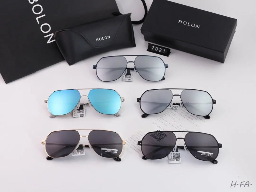 5 Colors Classic Double Bridge Polarized Sunglasses product image 1, provided for visual reference and product detail review