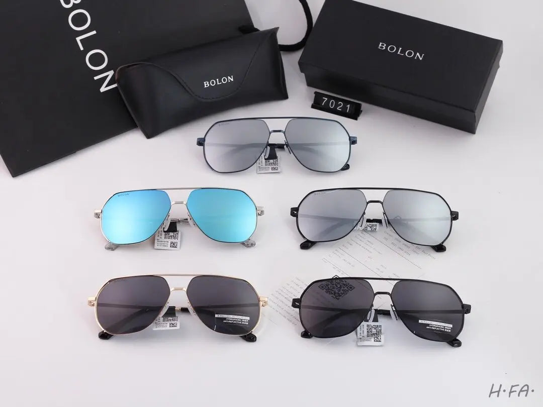 5 Colors Classic Double Bridge Polarized Sunglasses product image 1, provided for visual reference and product detail review