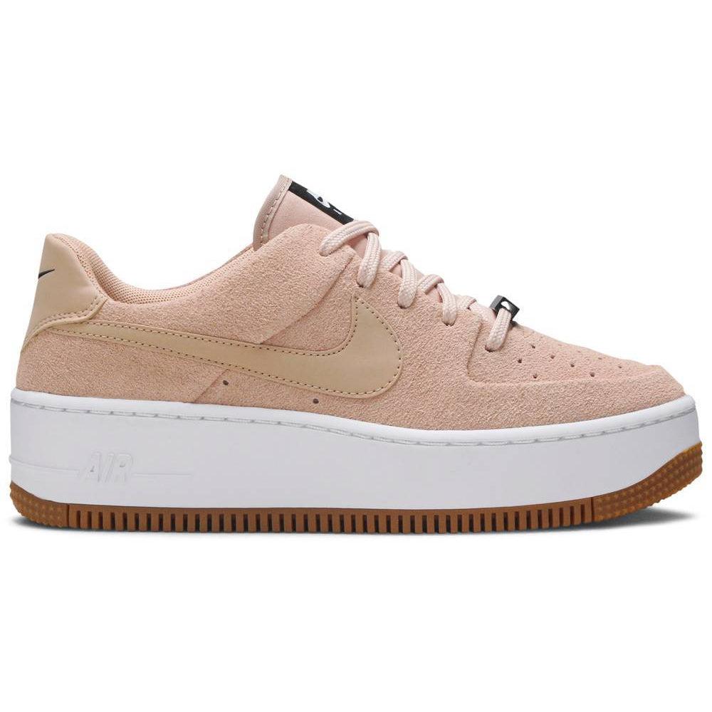 Nike Wmns Air Force 1 Sage Low 'Bio Beige' product image 1, provided for visual reference and product detail review