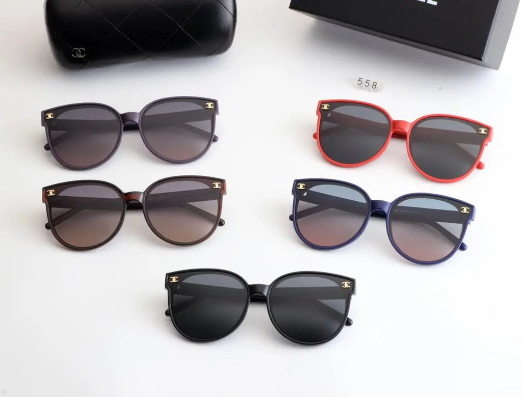 5 Colors Purple Lens Cat Eyes Sunglasses product image 2, provided for visual reference and product detail review