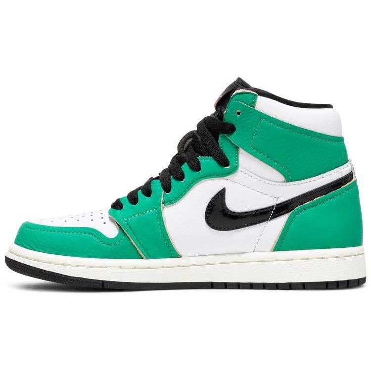 Nike Wmns Air Jordan 1 Retro High OG 'Lucky Green' product image 2, provided for visual reference and product detail review
