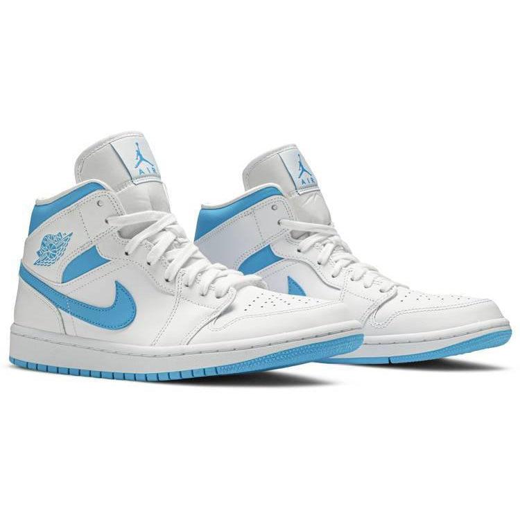 Nike Wmns Air Jordan 1 Mid 'UNC' product image 5, provided for visual reference and product detail review