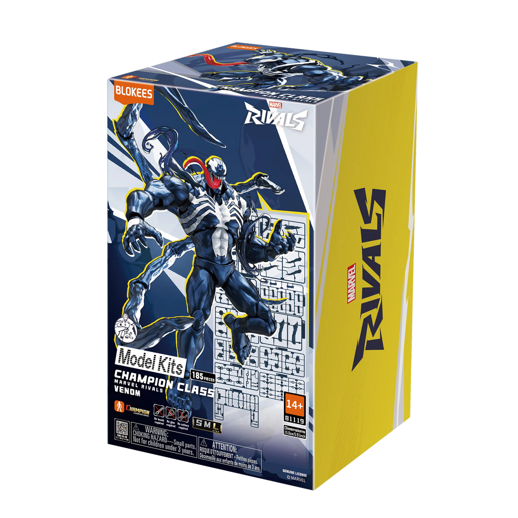 Marvel Rivals Champion Class 07 Venom Model Kits | Blokees product image 7, provided for visual reference and product detail