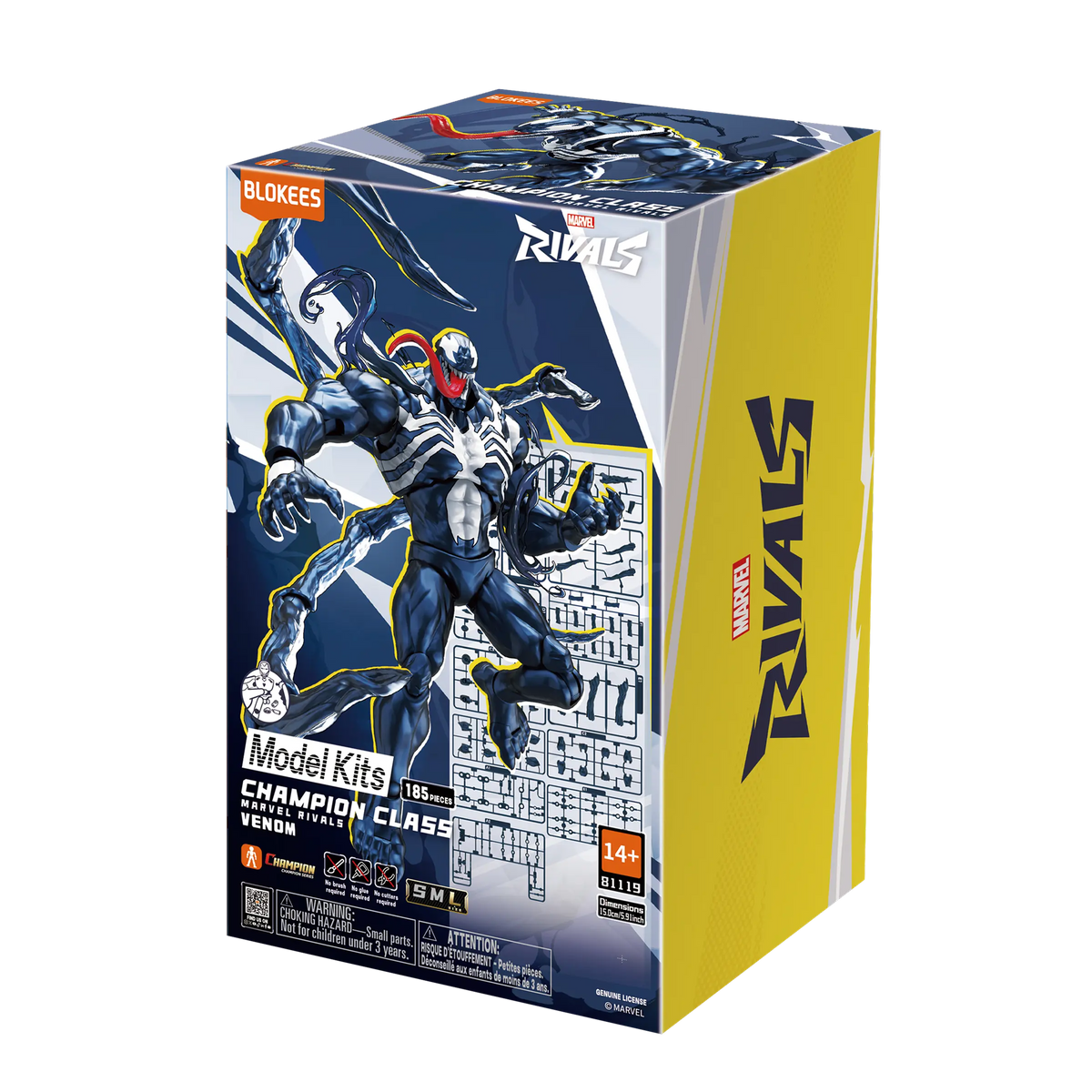 Marvel Rivals Champion Class 07 Venom Model Kits | Blokees product image 7, provided for visual reference and product detail