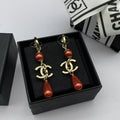 Small fragrant diamond pearl earrings product image 1, provided for visual reference and product detail review