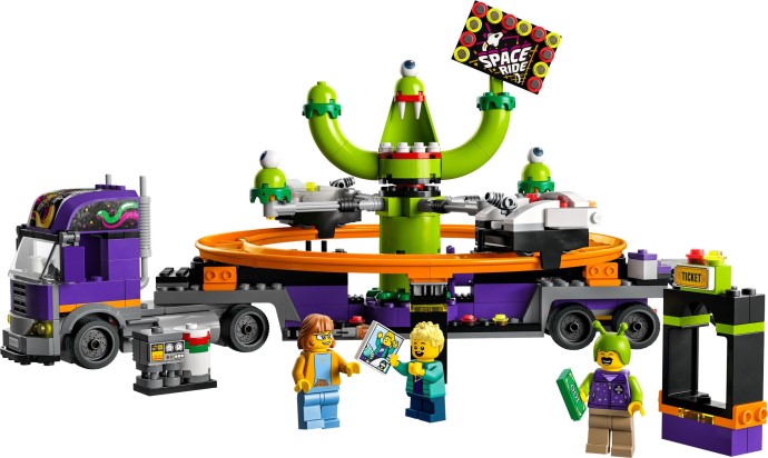 60313 LEGO Space Ride Amusement Truck product image 3, provided for visual reference and product detail review