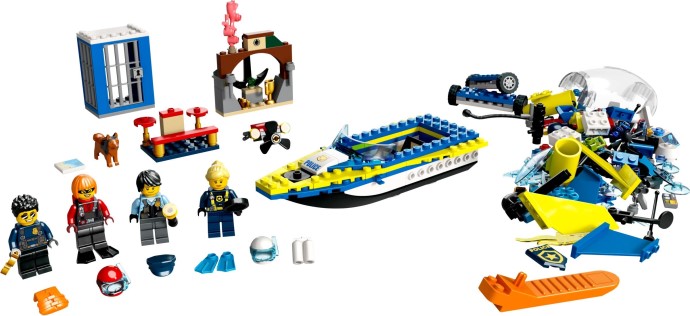 60355 LEGO Water Police Detective Missions product image 3, provided for visual reference and product detail review