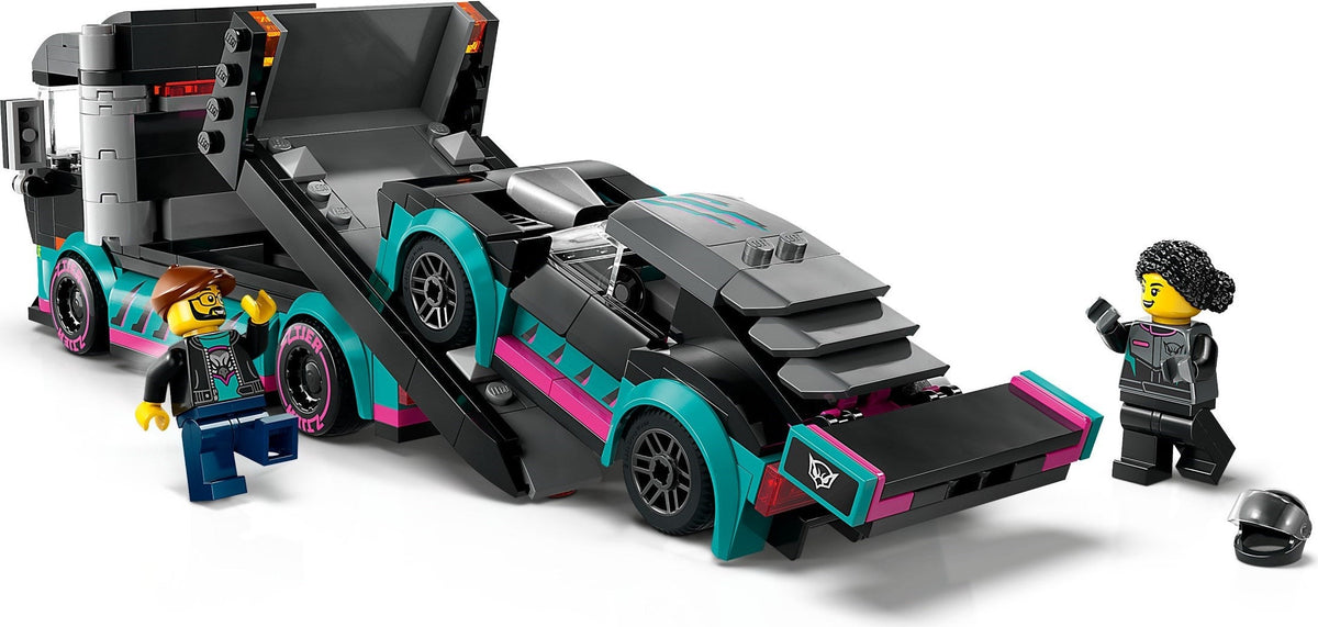 60406 LEGO Race Car and Car Carrier Truck product image 3, provided for visual reference and product detail review