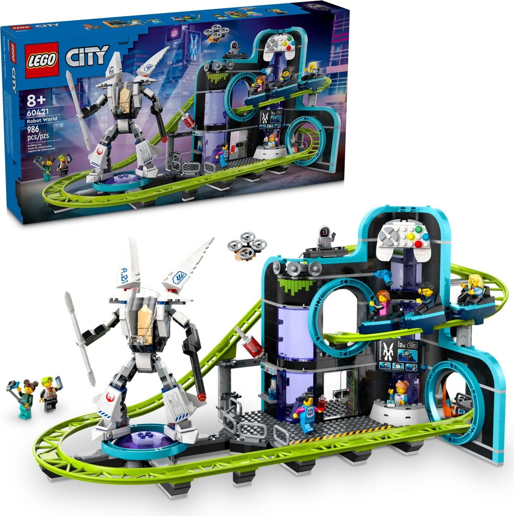 60421 LEGO Robot World Roller-Coaster Park product image 1, provided for visual reference and product detail review
