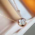 High-Quality Mother-of-Pearl and Diamond Necklace product image 1, provided for visual reference and product detail review