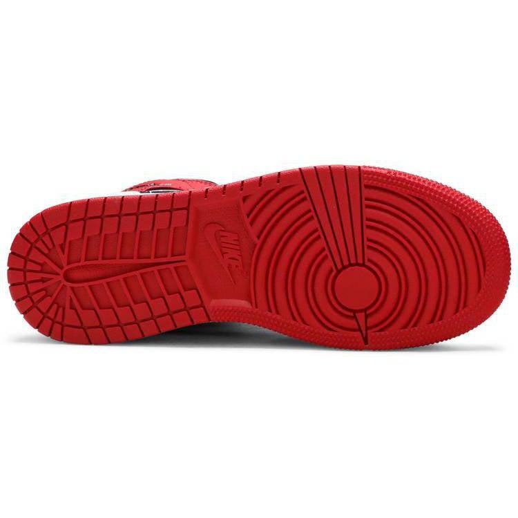 Nike Air Jordan 1 Mid GS 'Chicago white toe'. product image 3, provided for visual reference and product detail review