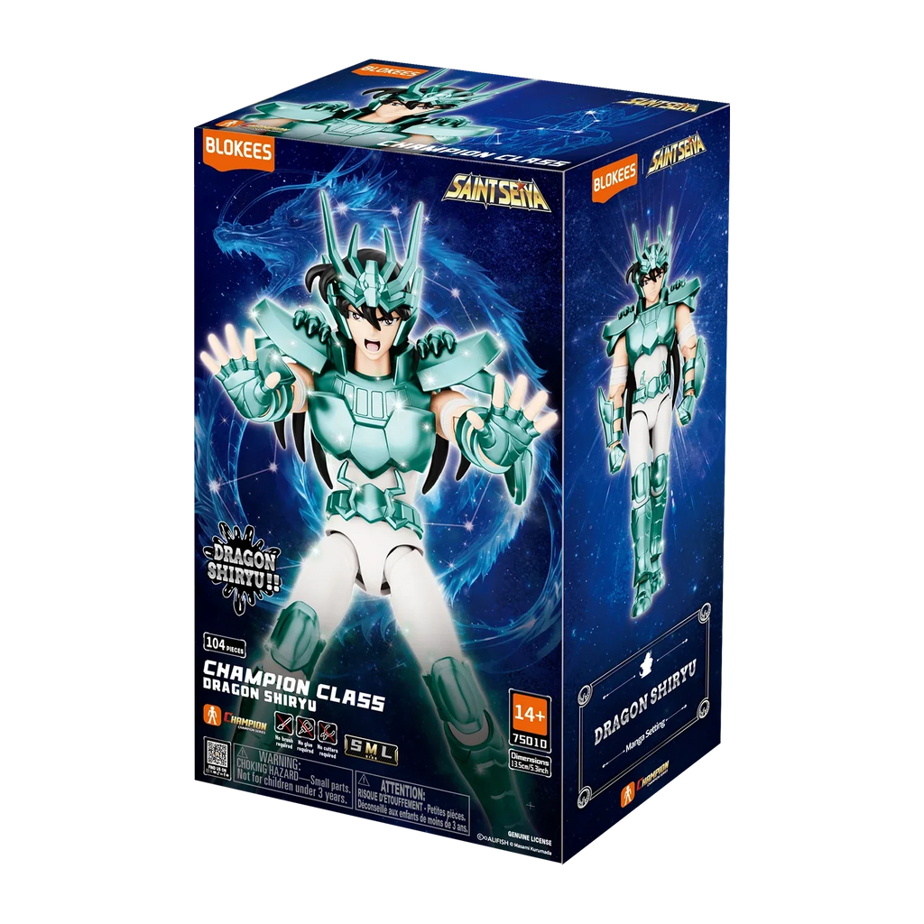 Saint Seiya Champion Class Dragon Shiryu | Blokees product image 6, provided for visual reference and product detail review