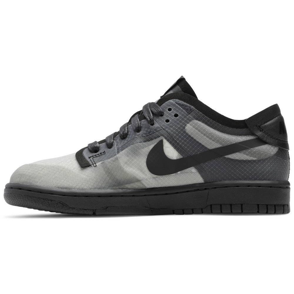 Nike Comme des Garçons x Wmns Dunk Low 'Black Clear' product image 5, provided for visual reference and product detail review