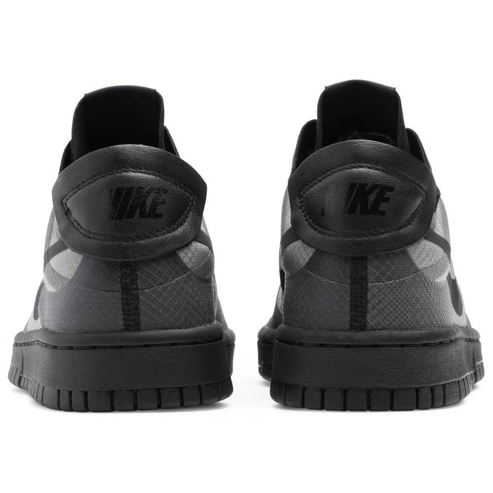 Nike Comme des Garçons x Wmns Dunk Low 'Black Clear' product image 3, provided for visual reference and product detail review
