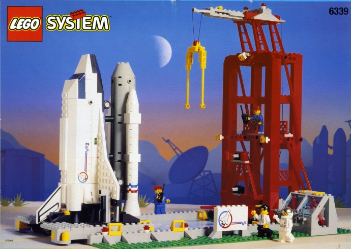6339 LEGO System Shuttle Launch Pad CERTIFIED PRE-OWNED product image 1, provided for visual reference and product detail