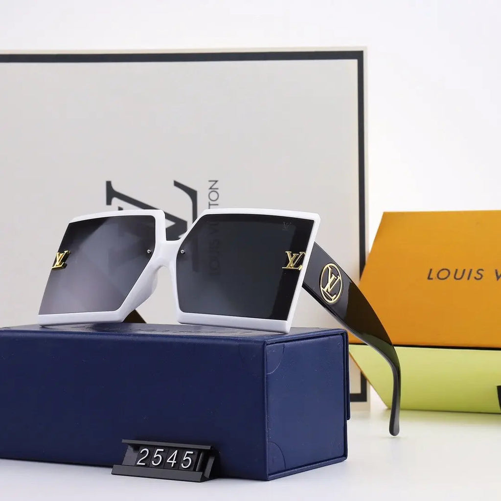 5 COLORS Square HOLLOWING V SHAPE SUNGLASSES product image 1, provided for visual reference and product detail review