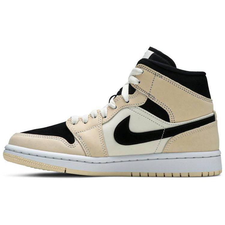 Nike Wmns Air Jordan 1 Mid 'Barely Orange' product image 2, provided for visual reference and product detail review