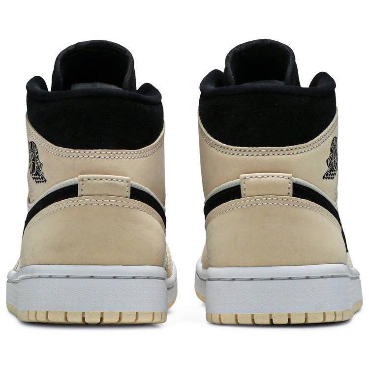 Nike Wmns Air Jordan 1 Mid 'Barely Orange' product image 4, provided for visual reference and product detail review