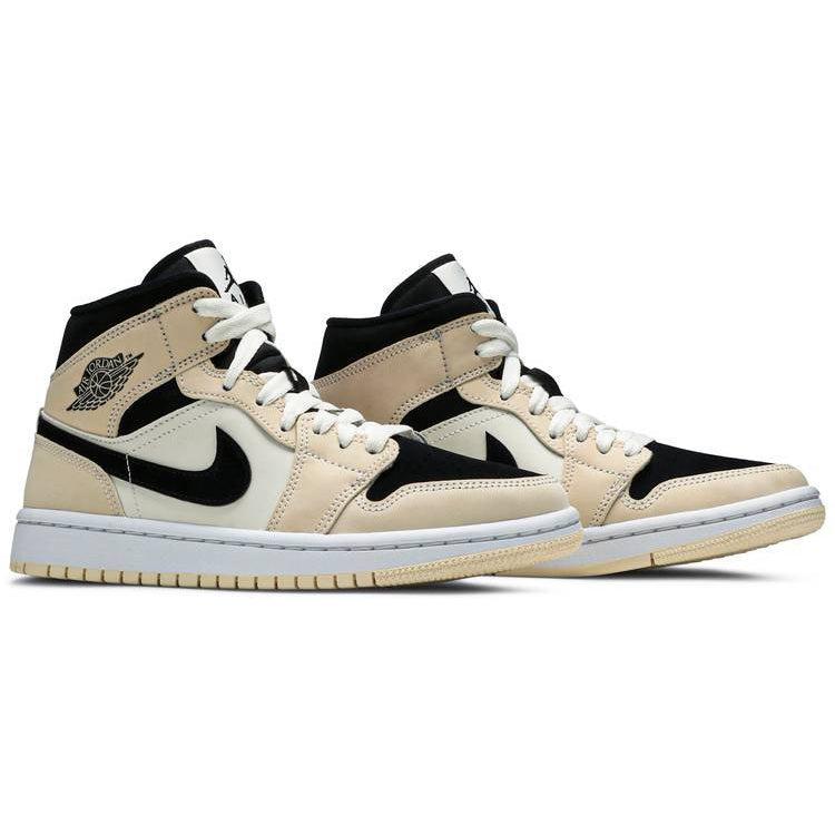Nike Wmns Air Jordan 1 Mid 'Barely Orange' product image 5, provided for visual reference and product detail review