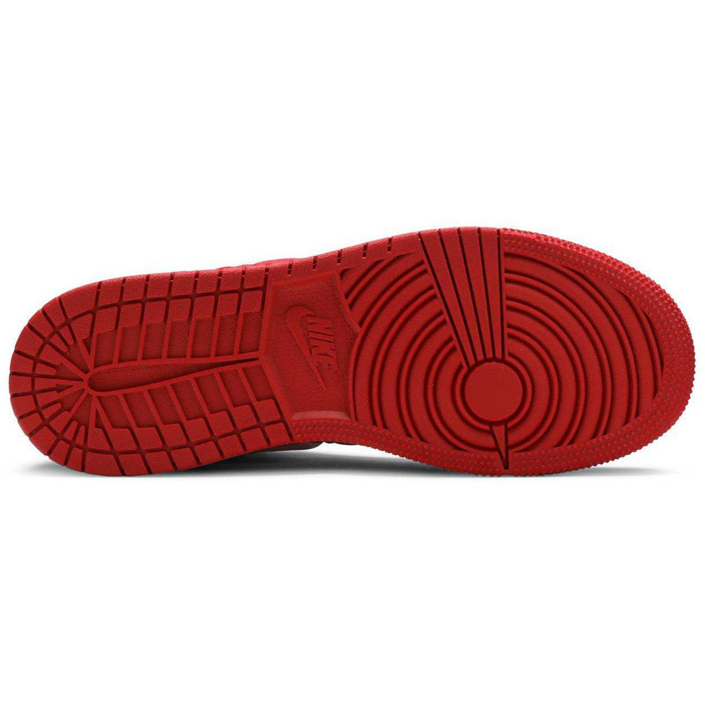 Nike Jordan 1 Mid SE Red Quilt (GS) product image 3, provided for visual reference and product detail review