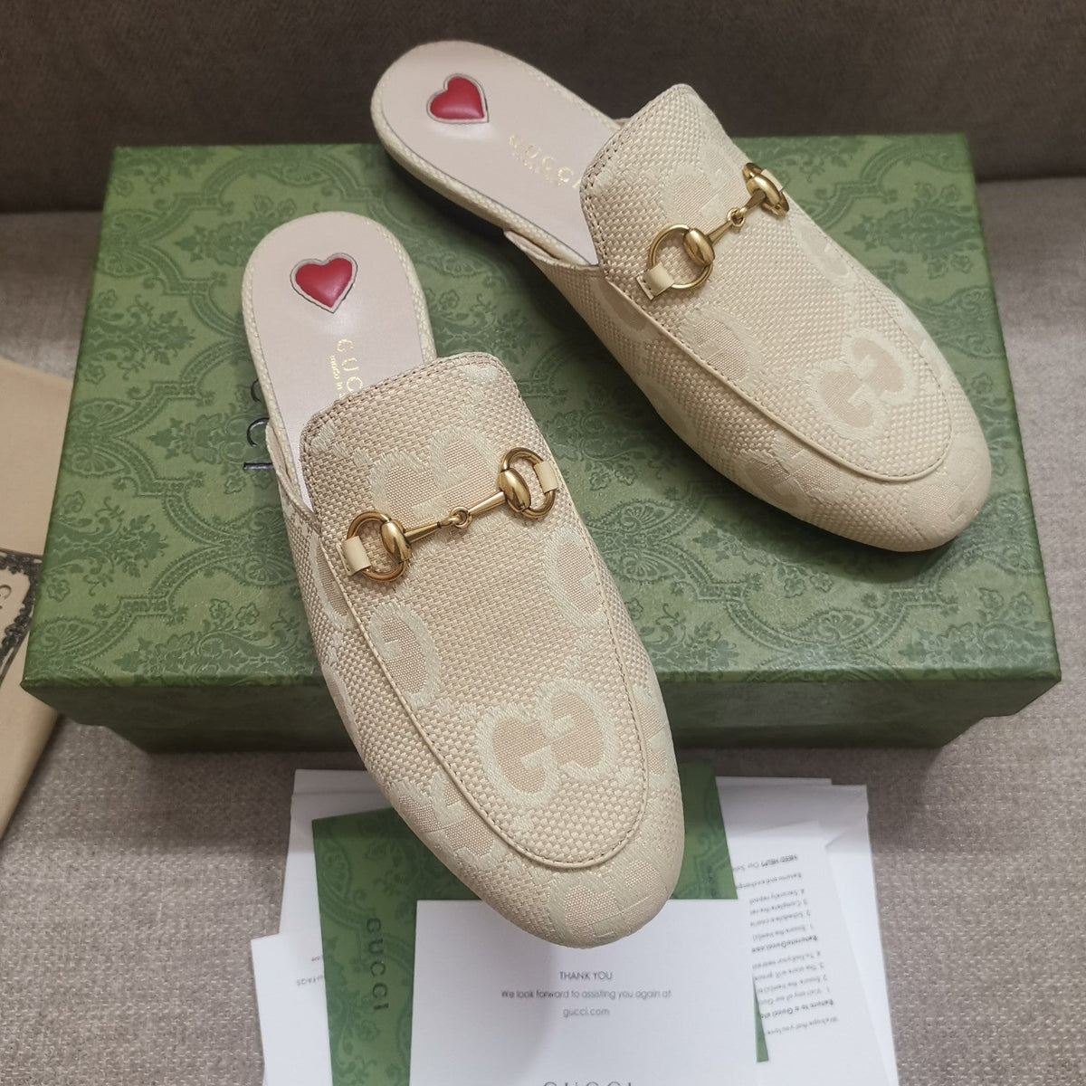 2023 GG Flat Sandals-S24 product image 2, provided for visual reference and product detail review