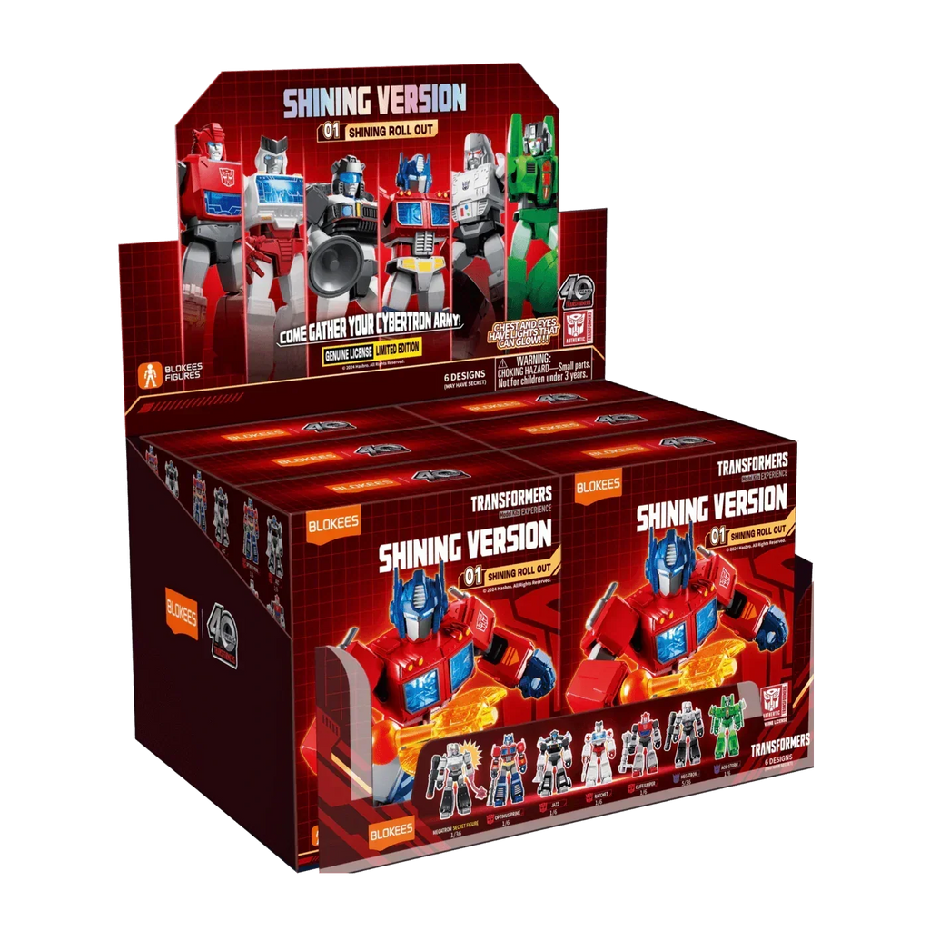 Blokees Transformers Model Kits Shining Version #01 Shining Roll Out Mystery Box Trading Figure Set of 6 product image 2,