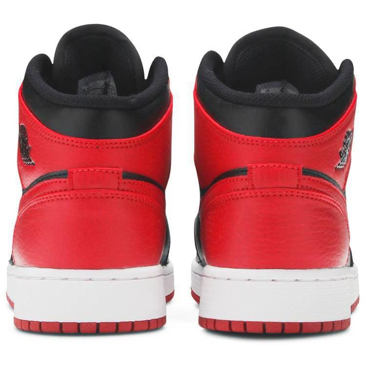 Nike Air Jordan 1 Mid GS 'Banned 2020' product image 4, provided for visual reference and product detail review
