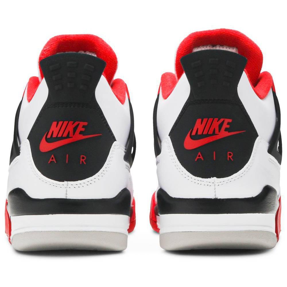 Nike Air Jordan 4 Retro OG GS 'Fire Red' 2020 product image 4, provided for visual reference and product detail review