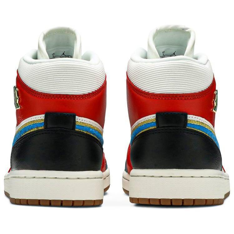Nike Jordan 1 Mid Let(Her)Man (W) product image 4, provided for visual reference and product detail review