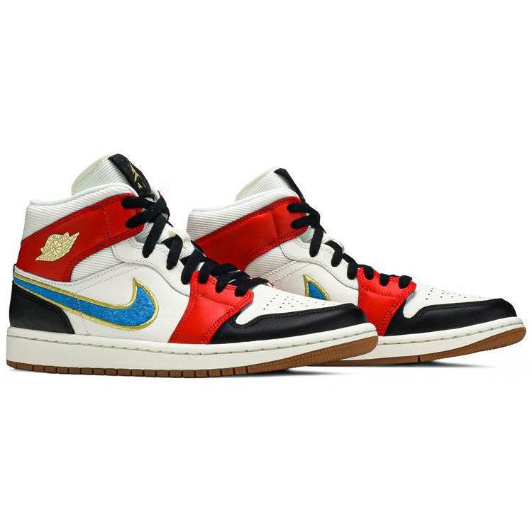 Nike Jordan 1 Mid Let(Her)Man (W) product image 5, provided for visual reference and product detail review