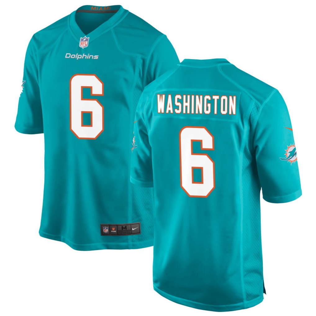 Malik Washington Miami Dolphins Jersey - Aqua product image 1