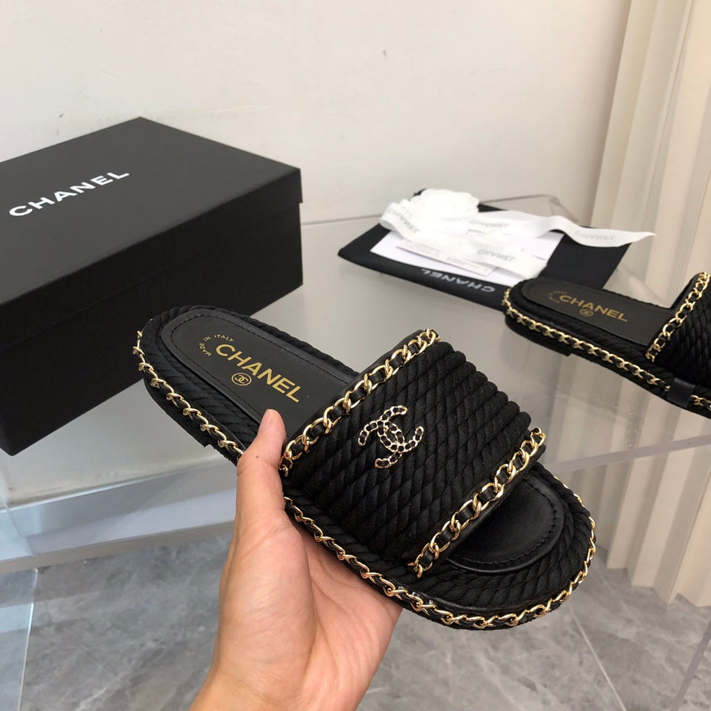 2023 CC flat slippers -S41 product image 3, provided for visual reference and product detail review