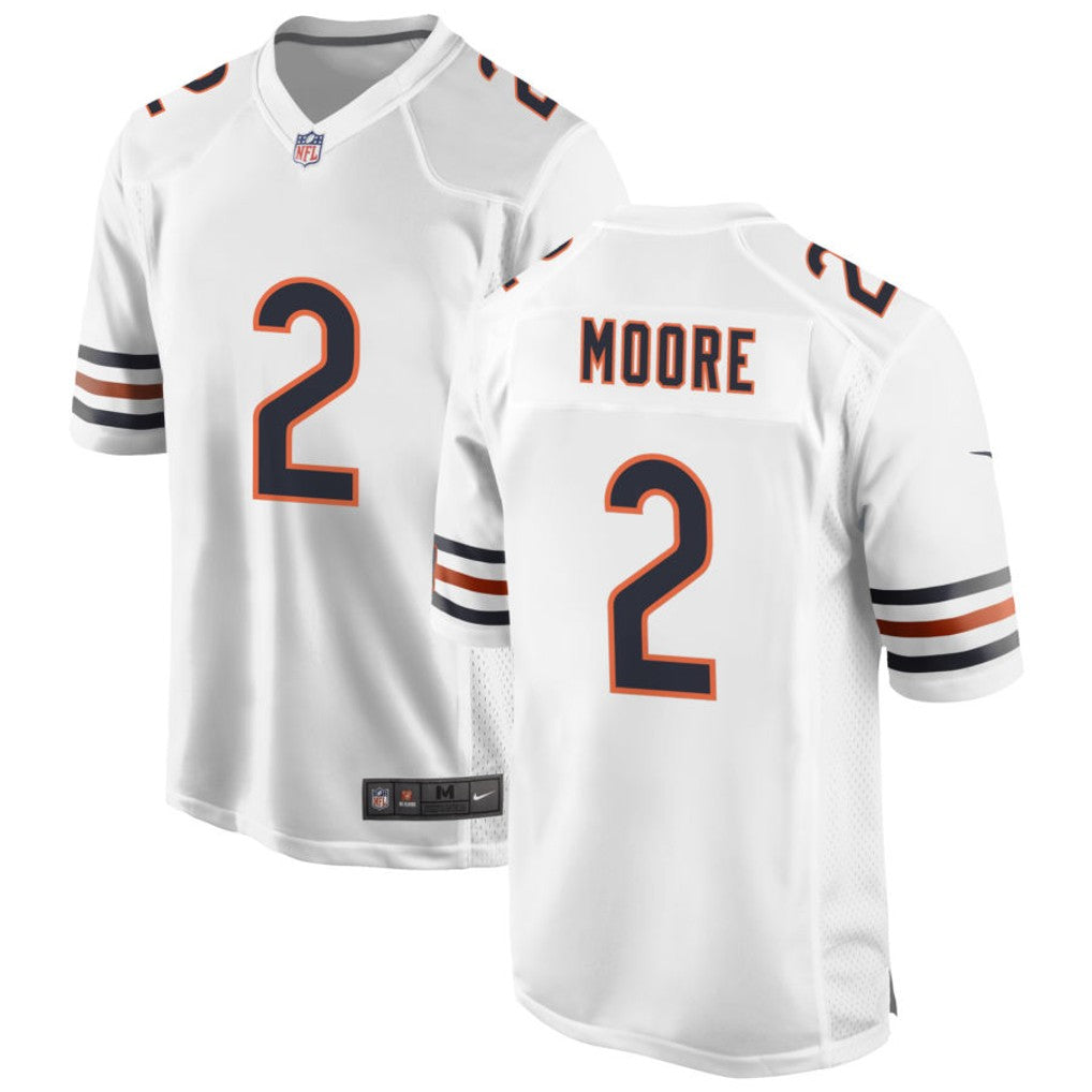 DJ Moore Chicago Bears Jersey - White product image 1
