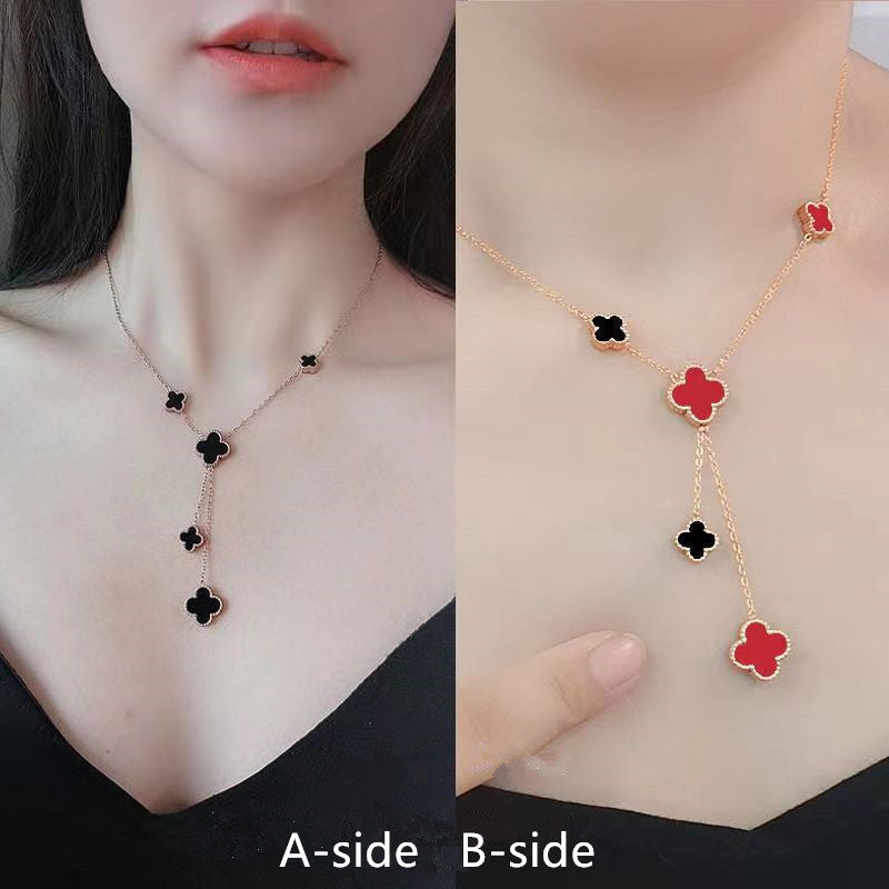 2023 New Fashion Clover Necklace product image 1, provided for visual reference and product detail review