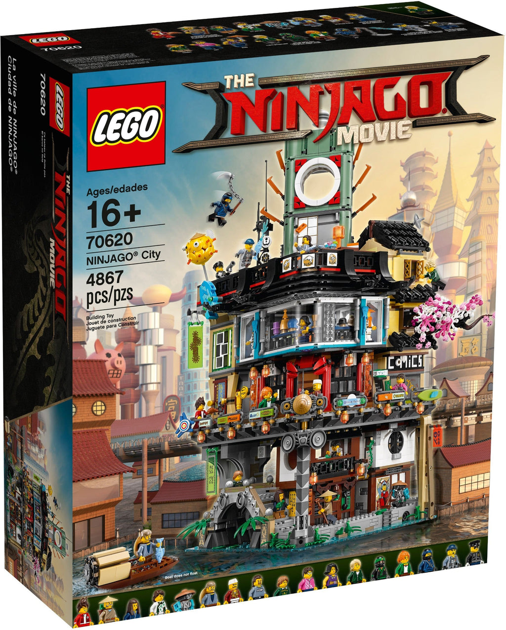 70620 NINJAGO City product image 1, provided for visual reference and product detail review