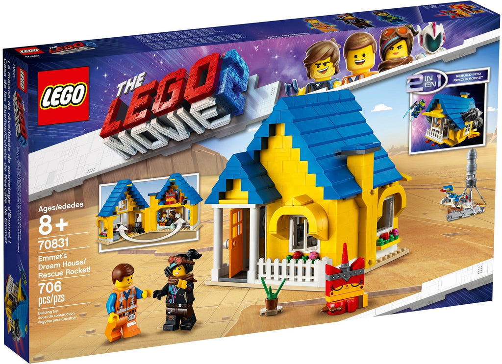 70831 Emmet's House/ Rescue Rocket! PRE-OWNED CERTIFIED product image 1, provided for visual reference and product detail