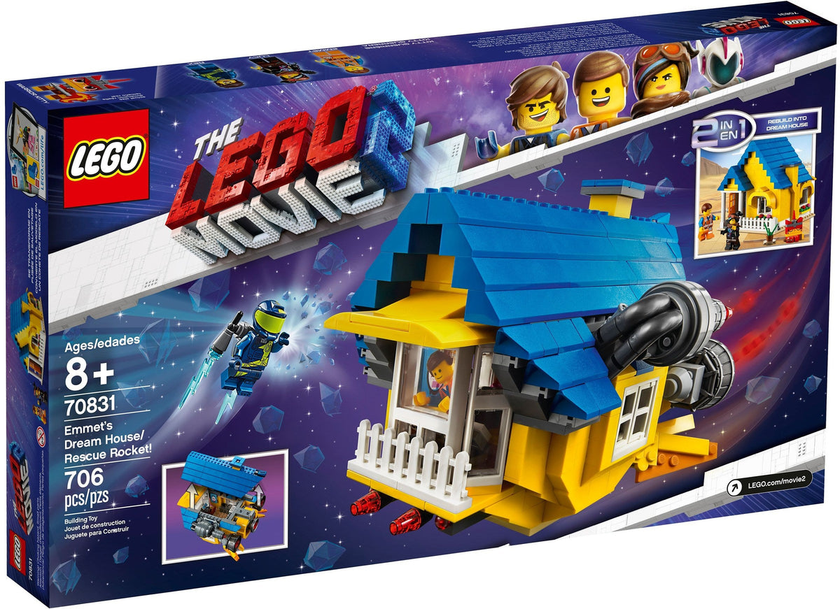 70831 Emmet's House/ Rescue Rocket! PRE-OWNED CERTIFIED product image 2, provided for visual reference and product detail