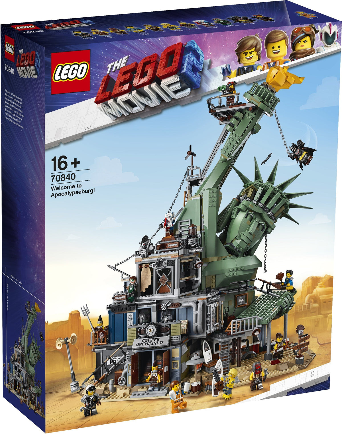 70840 LEGO Welcome to Apocalypseburg product image 1, provided for visual reference and product detail review