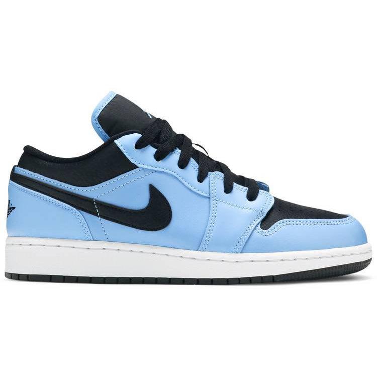 Nike Air Jordan 1 Low GS 'University Blue Black' product image 1, provided for visual reference and product detail review