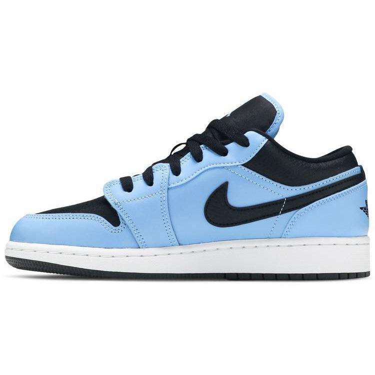 Nike Air Jordan 1 Low GS 'University Blue Black' product image 2, provided for visual reference and product detail review