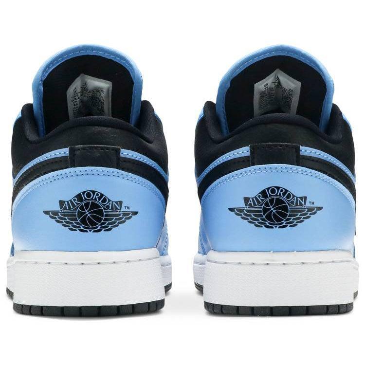 Nike Air Jordan 1 Low GS 'University Blue Black' product image 4, provided for visual reference and product detail review