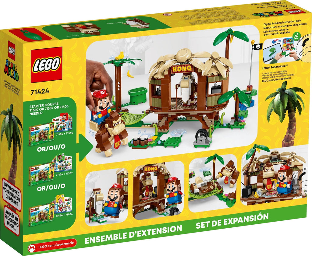 71424 LEGO Donkey Kong's Tree House Expansion Set product image 2, provided for visual reference and product detail review