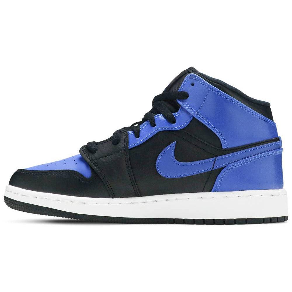 Nike Air Jordan 1 Mid GS 'Hyper Royal' product image 2, provided for visual reference and product detail review