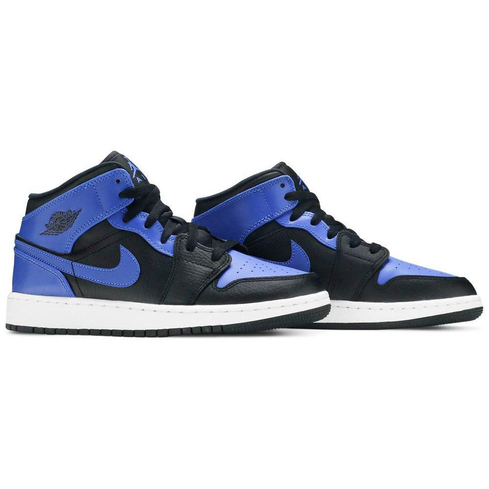 Nike Air Jordan 1 Mid GS 'Hyper Royal' product image 5, provided for visual reference and product detail review