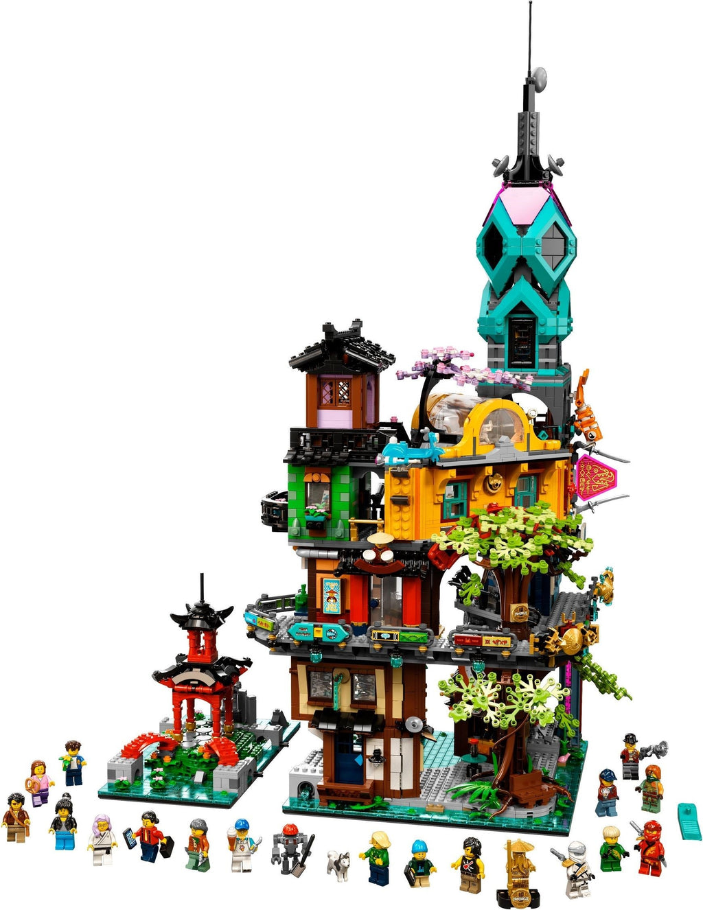 71741 Ninjago City Gardens product image 2, provided for visual reference and product detail review
